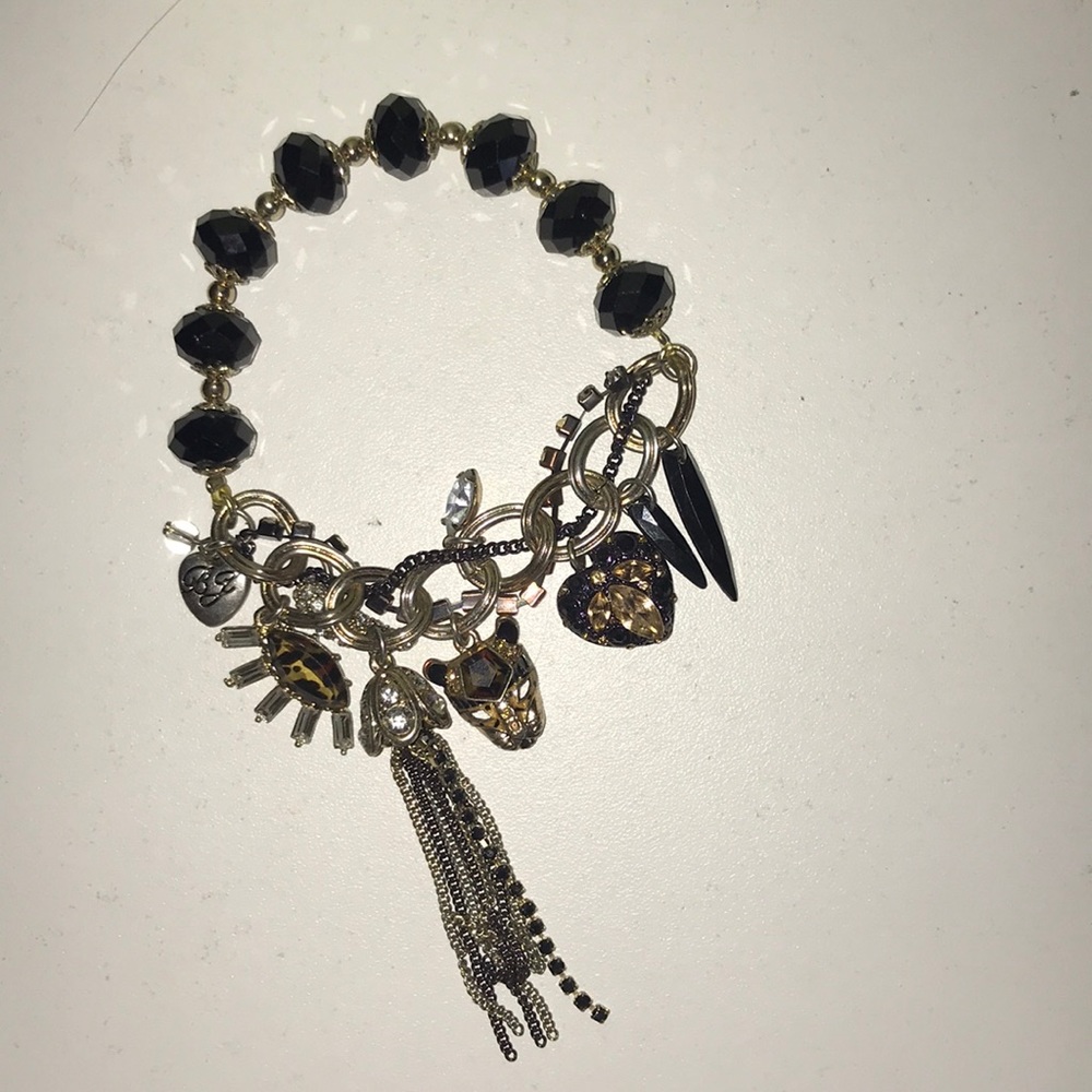 Betsey Johnson charm necklace